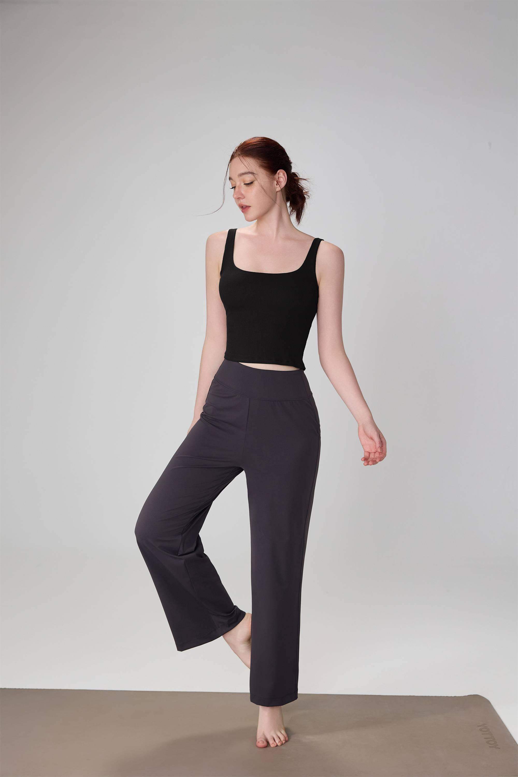 Modal Wide-Strap Yoga Tank Top