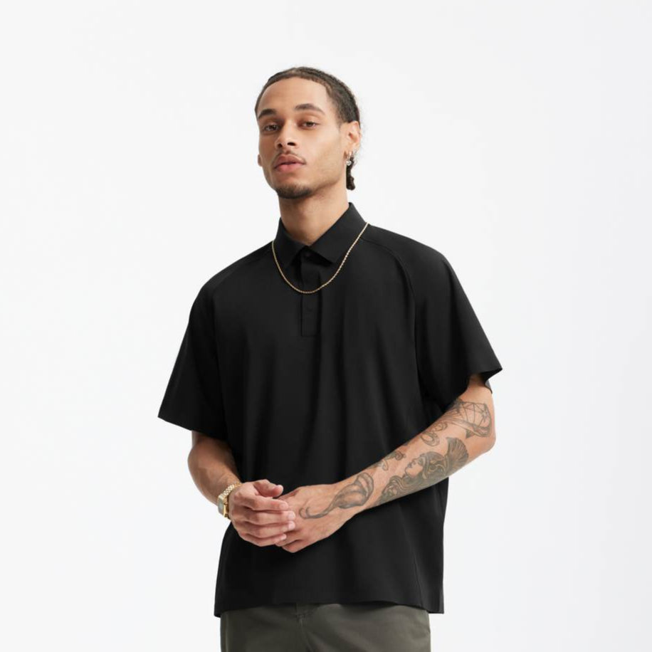 UPF 50+ Ultrasonic Bonded Polo Shirt