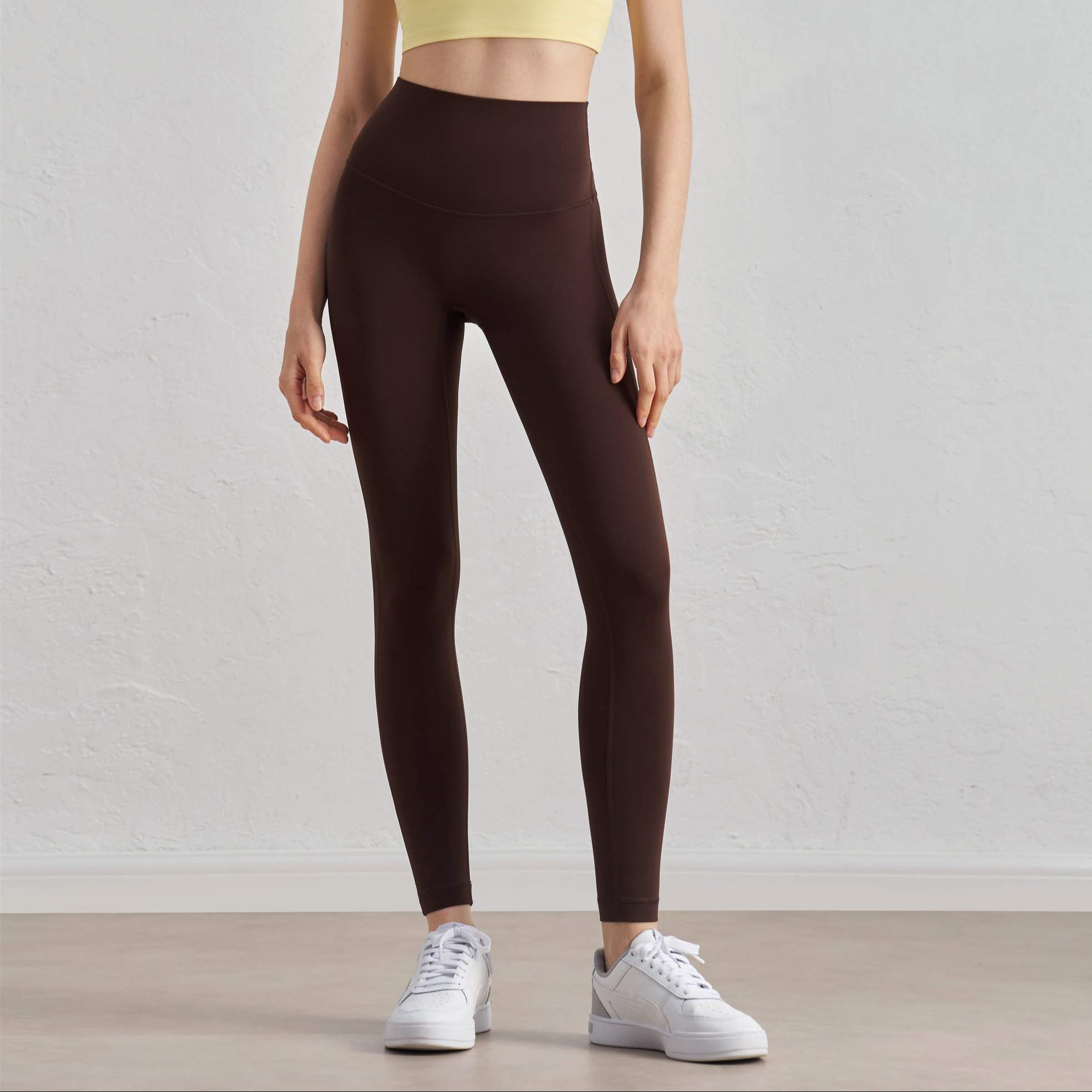 High-Waisted Lycra Yoga Leggings