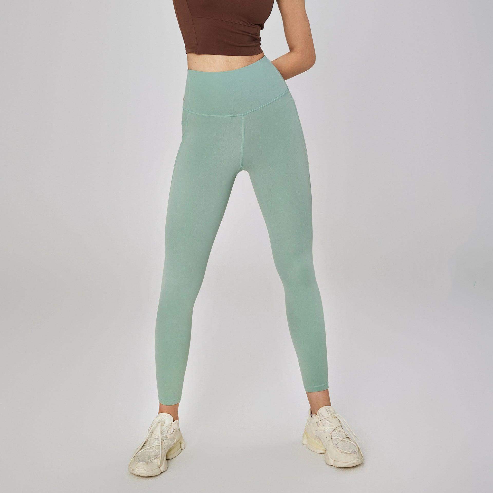Seamless High-Waisted Yoga Pants