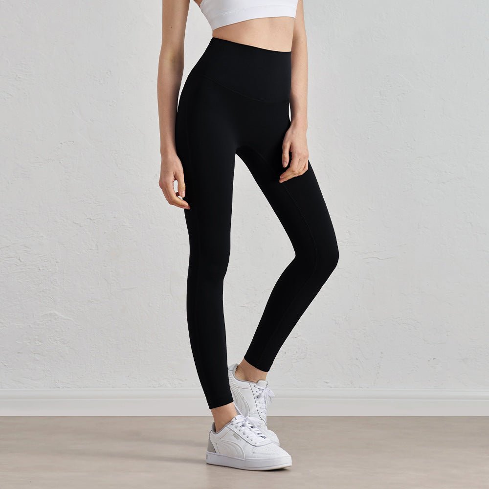 High-Waisted Lycra Yoga Leggings