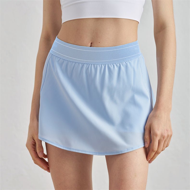 Two-piece Sun-Protective Breathable Tennis Skirt
