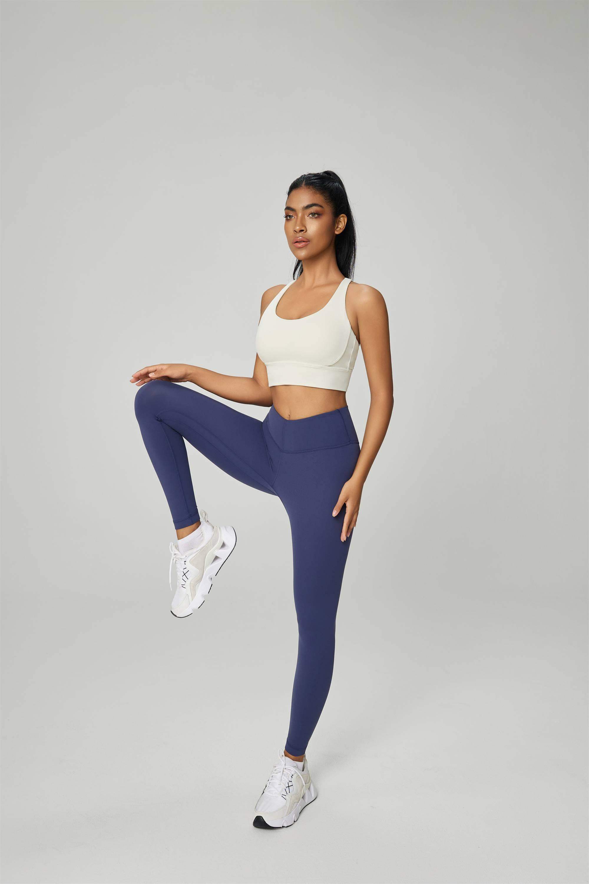 Sweat-Wicking Breathable High-Waisted Fitness Legging