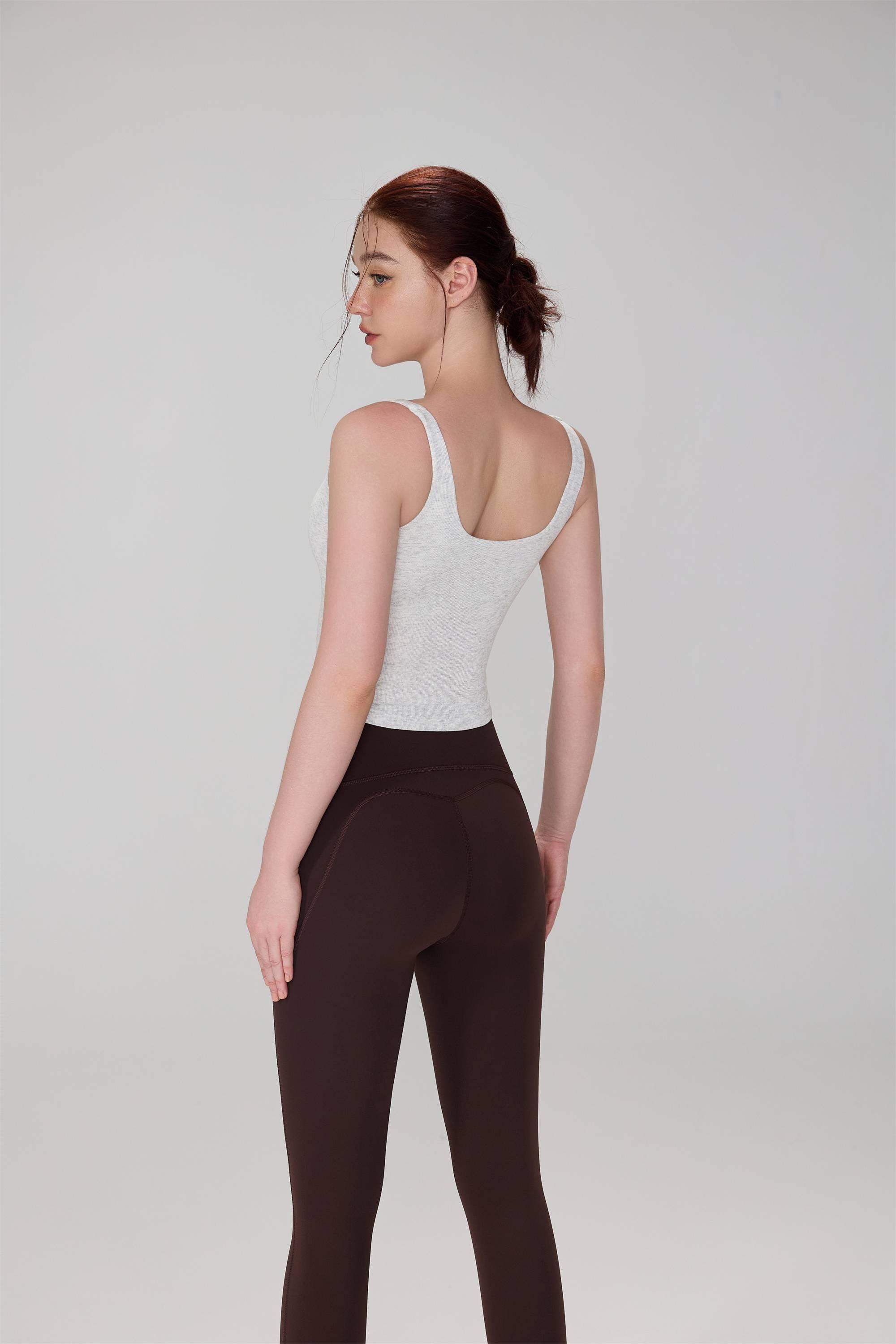 Modal Wide-Strap Yoga Tank Top