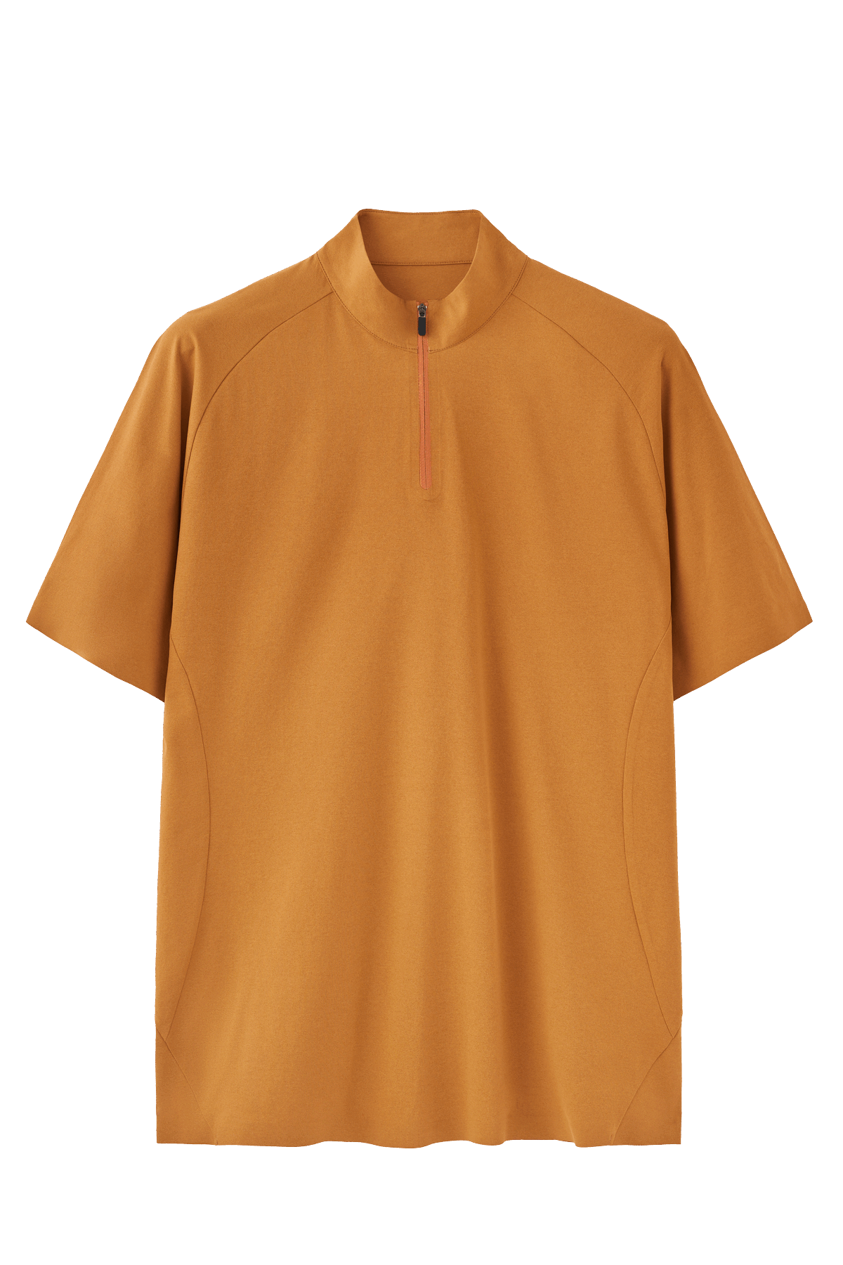 UPF 50+ Ultrasonic Bonded  Zip-Up Sports Tee