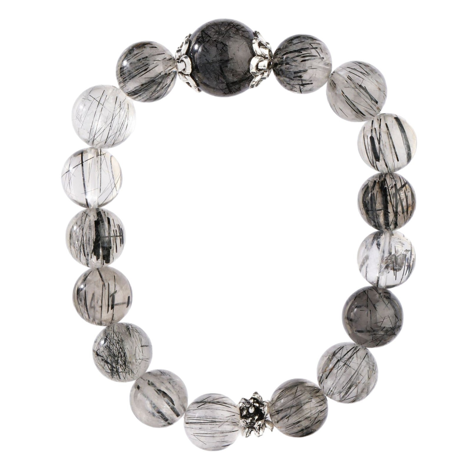 Natural black hair Crystal bracelet, wealth-attracting bracelet, Crystal bracelet, Healing Crystal, Energy Crystal