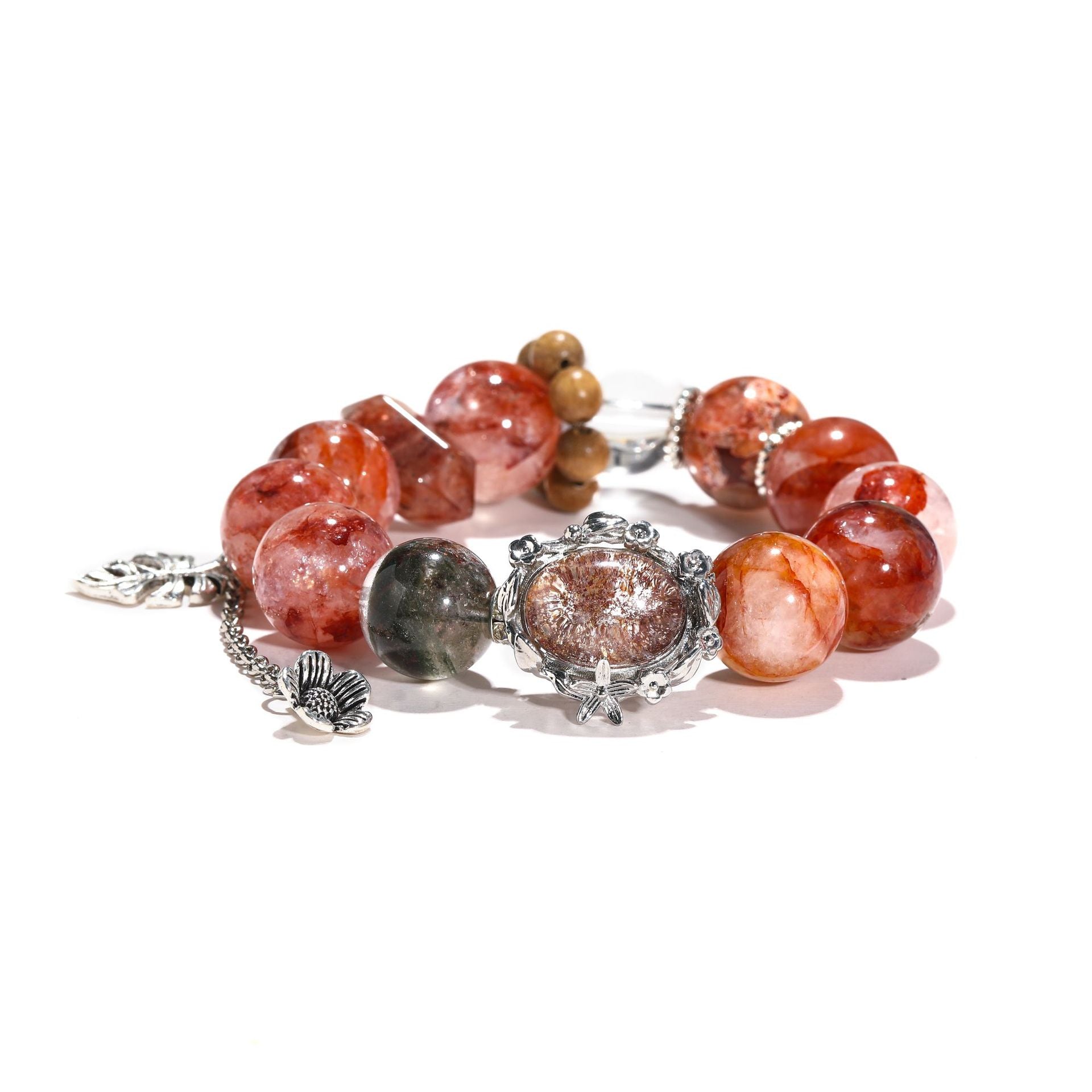 Natural white Crystal, Crystal bracelet, Healing Crystal, Energy Crystal
