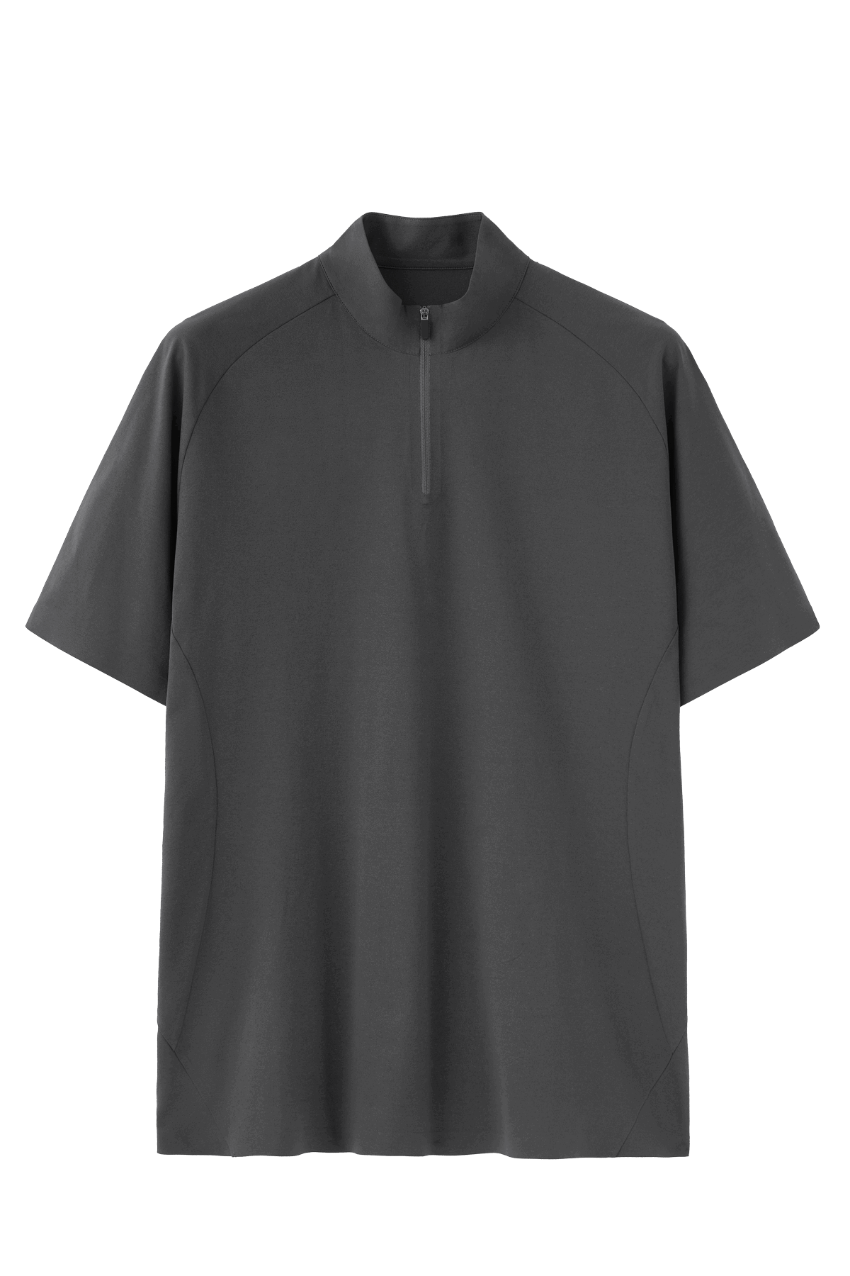 UPF 50+ Ultrasonic Bonded  Zip-Up Sports Tee